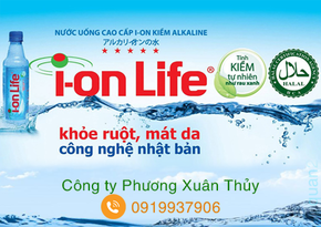 Nước ion life 330ml thùng 24 chai